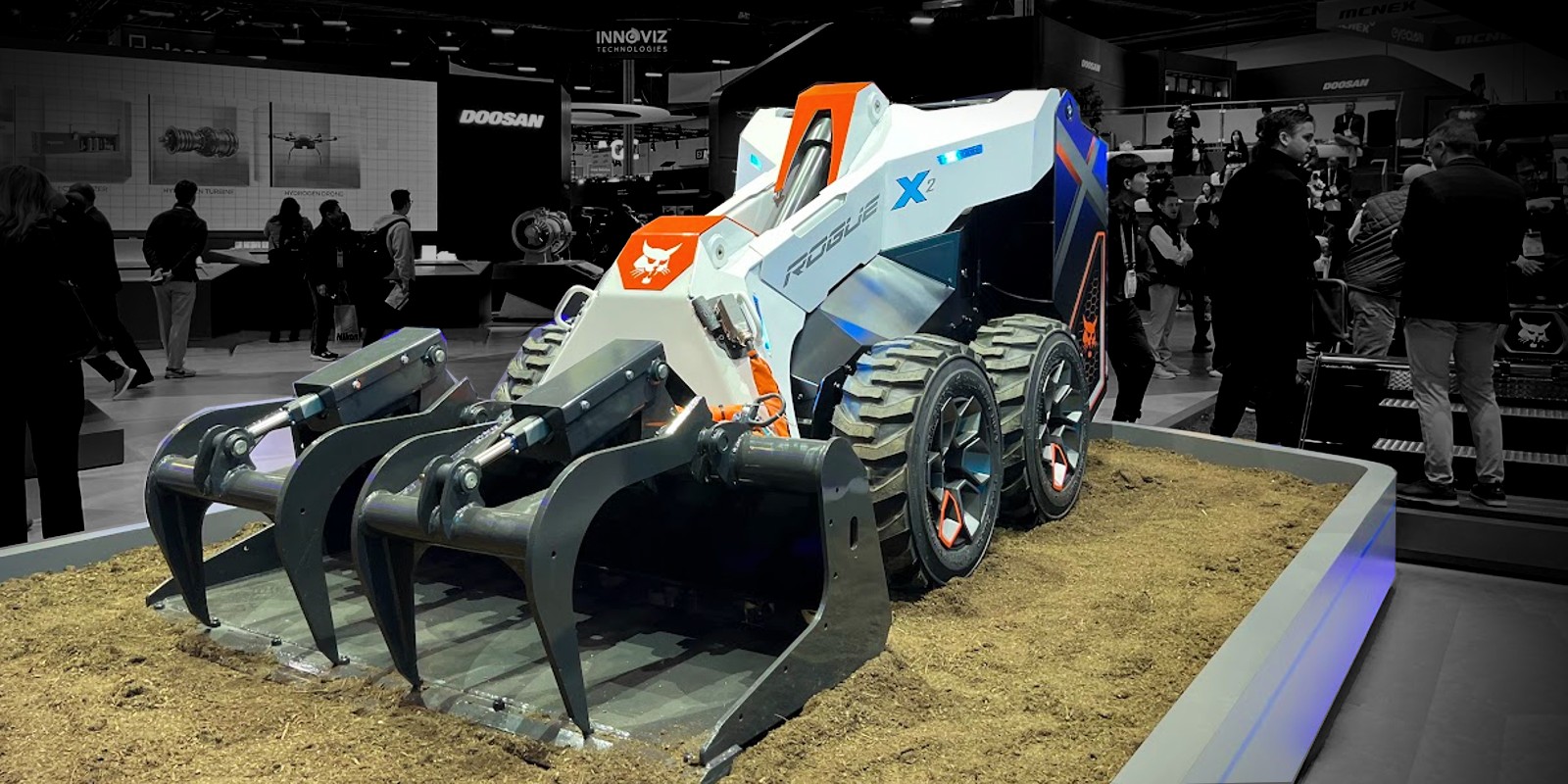 Bobcat brought robots, augmented reality, and a new EV to CES