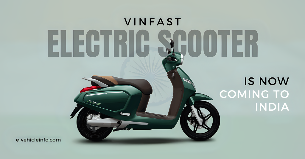 VinFast Plans to Launch Electric Scooter In India - E-Vehicleinfo