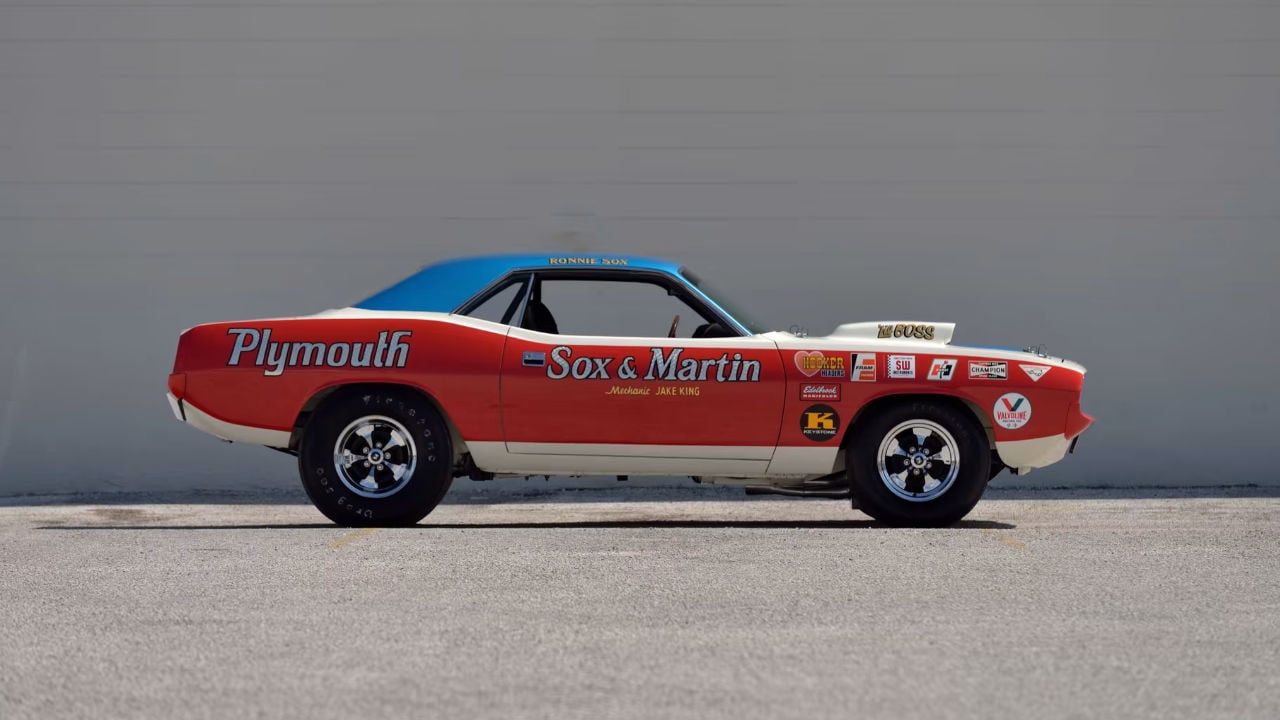 1970 Plymouth Hemi Barracuda Sox & Martin