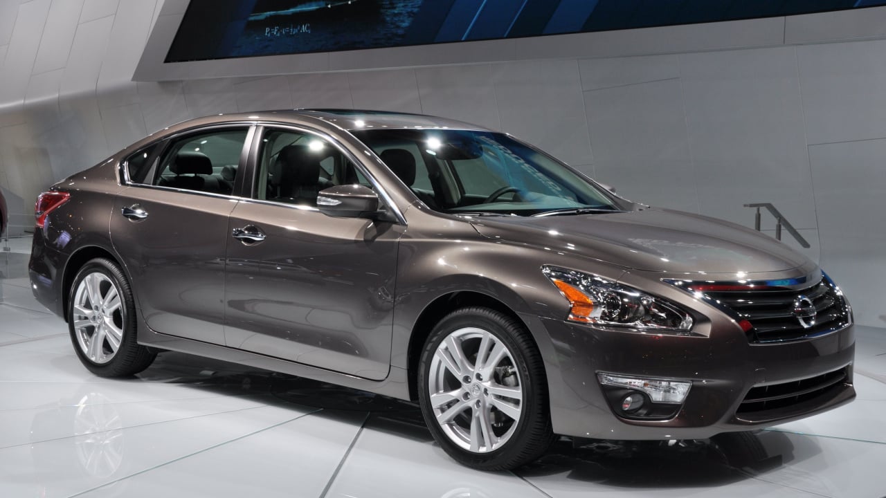 Nissan Altima at the 2012 New York International Auto Show running from April 6-15, 2012 in New York, NY.