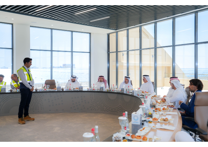 DEWA's MD & CEO Reviews Progress Of 950MW Fourth Phase At Mohammed bin Rashid Al Maktoum Solar Park In Dubai