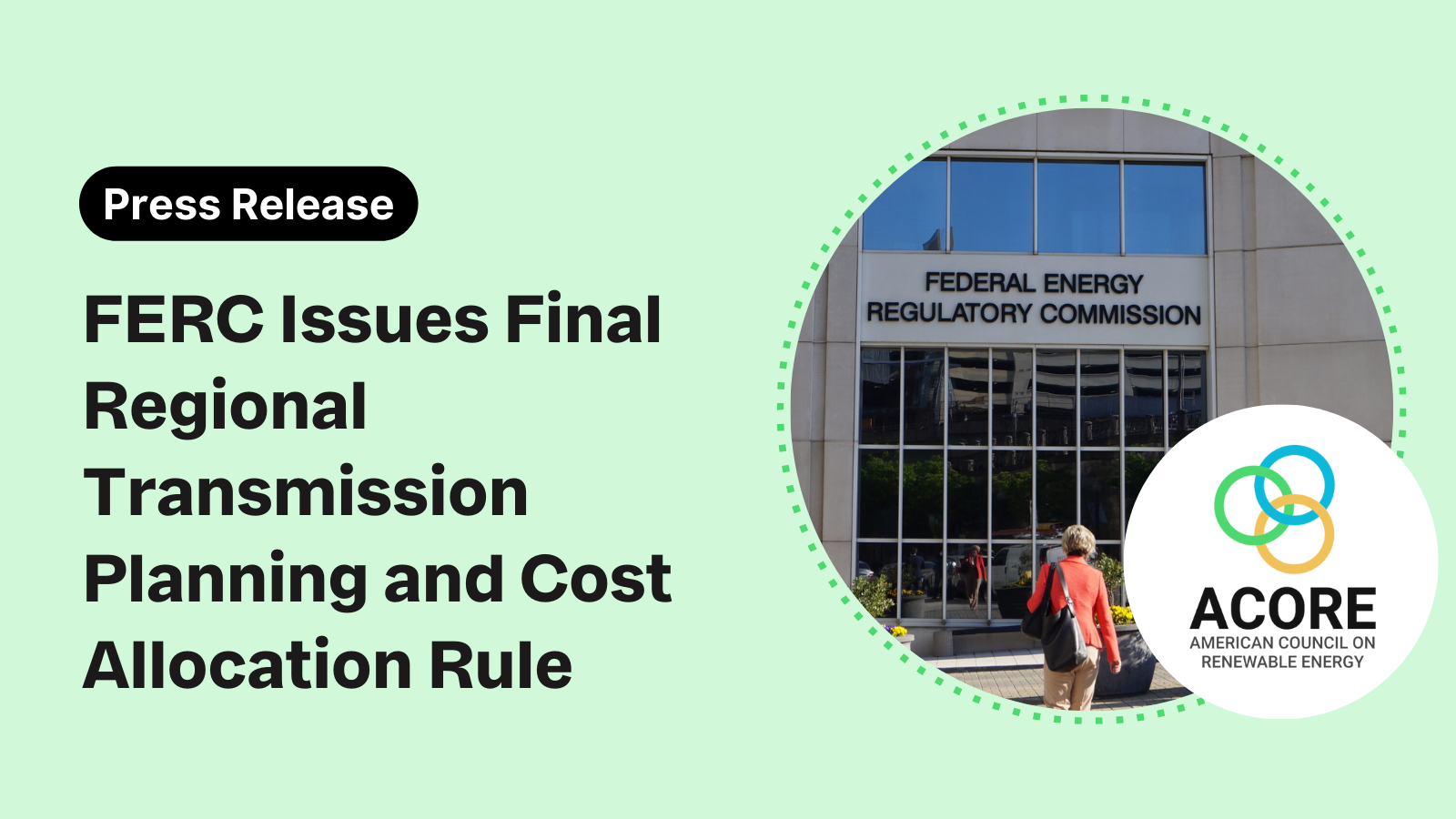 FERC Issues Final Regional Transmission Planning and Cost Allocation Rule