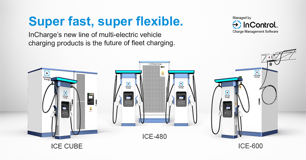 InCharge Energy introduces three multi-EV charging products - Charged EVs