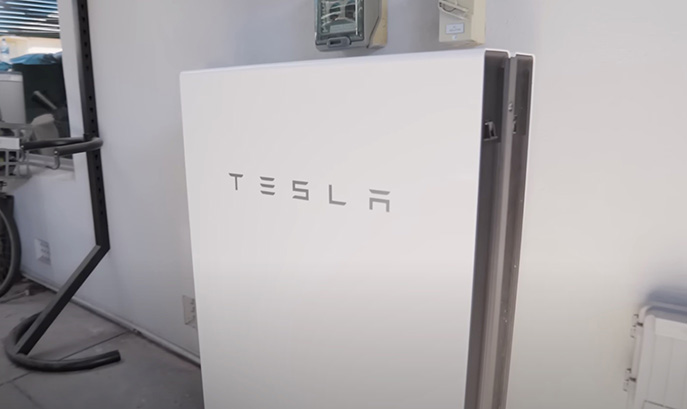 Two Tesla Powerwalls