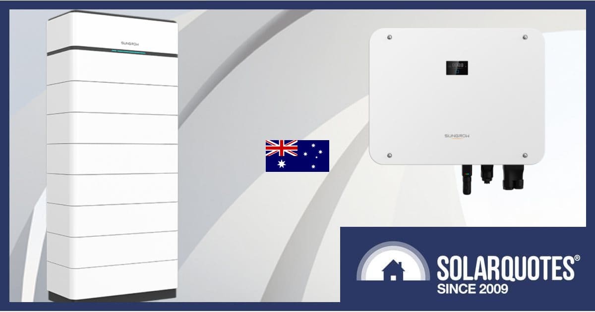 Sungrow home battery and inverter