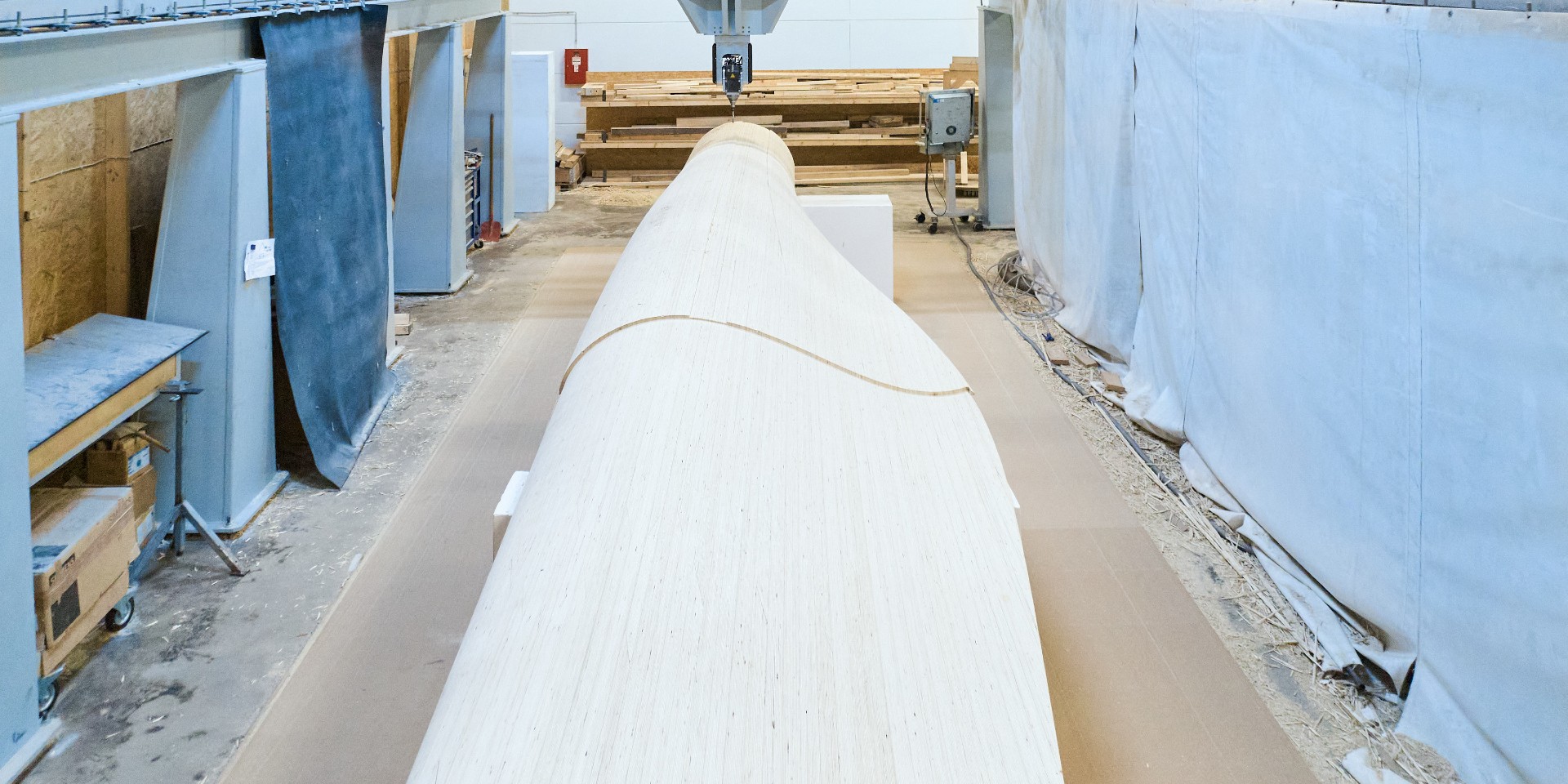This German startup is pioneering recyclable wooden wind turbine blades