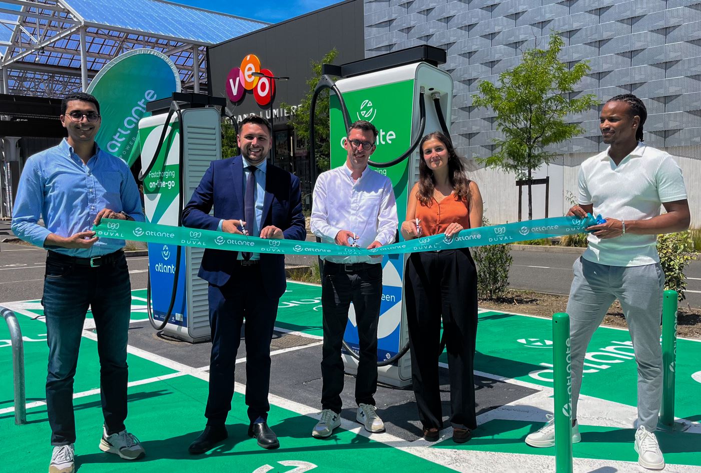 Atlante to bring 130 DC fast EV charging stations to Groupe Duval malls in Europe - Charged EVs