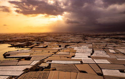 Greenhouses in Almeria, Spain, which is Europe's largest producer of fruit and vegetables.