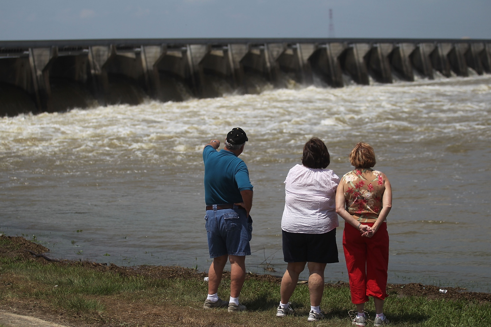 The Army Corps of Engineers opens the Bonnet Carre Spillway in southern Louisiana to divert floodwaters away from New Orleans. The agency has built numerous levees and control structures along the Mississippi River.