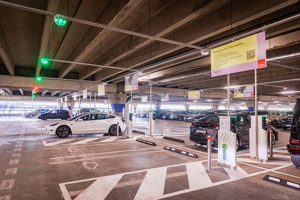 Eleport launches EV charging hub in Lithuania - Charged EVs