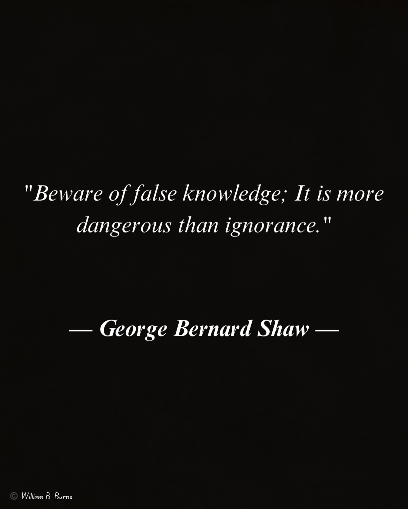 False Knowledge