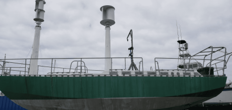 Group Produces Green Hydrogen Using Wind Turbines on Ships