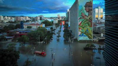 Flooding in Porto Alegre, May 14, 2024.