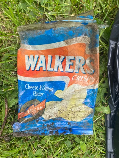 Litter composition project uncovers crisp packet from the 1990s | Envirotec