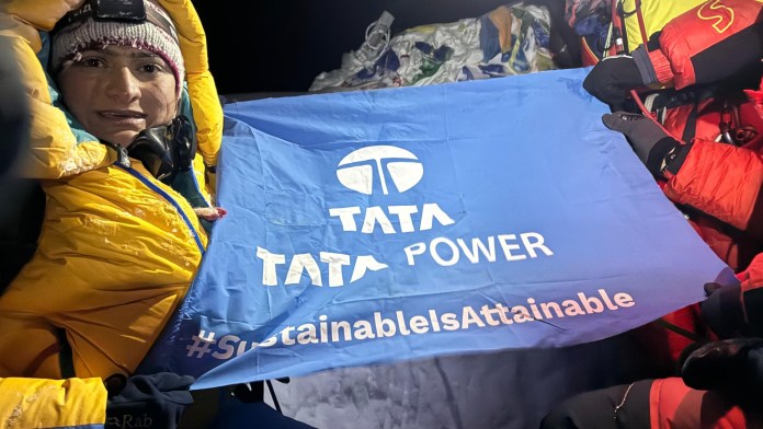 Mountaineer Baljeet Kaur Scales Mt. Everest with Tata Power's Sustainable is Attainable Mission