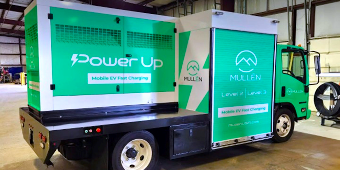 Mullen PowerUP is an EV and mobile charging station in one