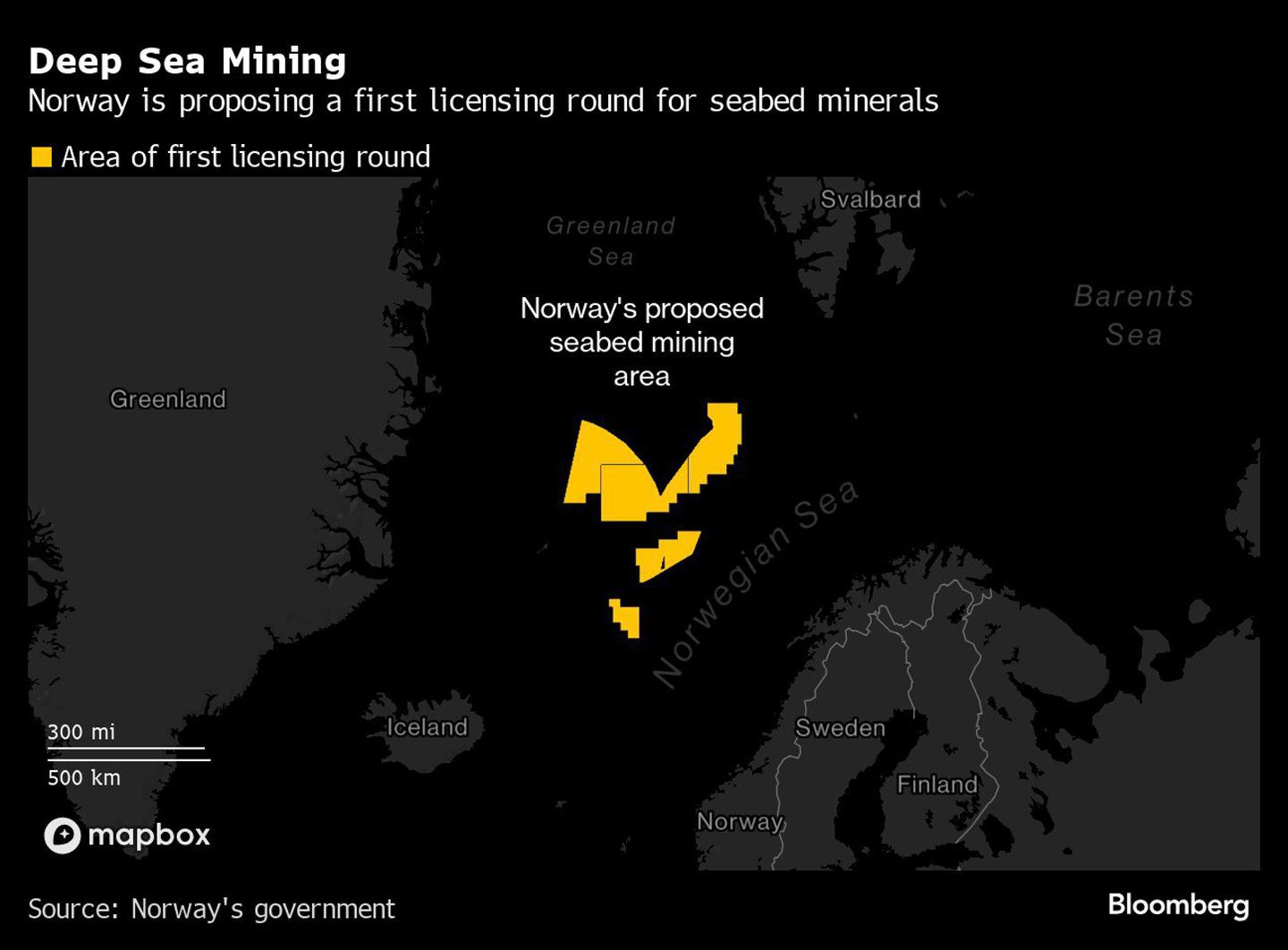 Norway proposes first acreage for deep sea mining in Arctic