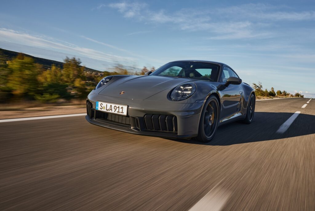 2025 Porsche 911 Carrera GTS (generation 992.2), which gets the innovative T-Hybrid petrol-electric hybrid system