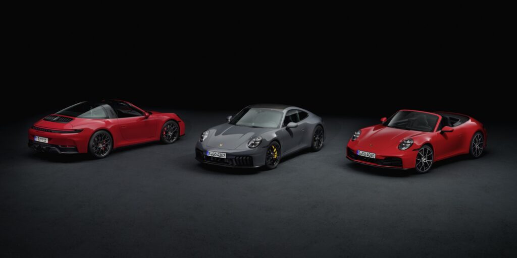 Porsche 911 goes electric! T-Hybrid boosts heavily updated 992.2 generation supercar with innovative electric turbo and 40kW electric motor - EV Central