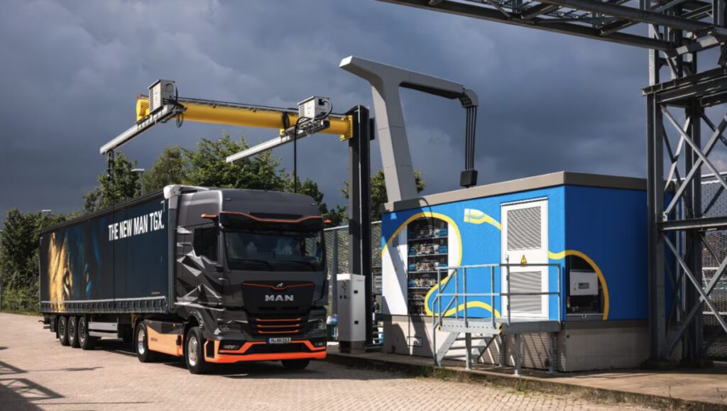 Shell opens megawatt charger for electric trucks and boats in Amsterdam - Charged EVs