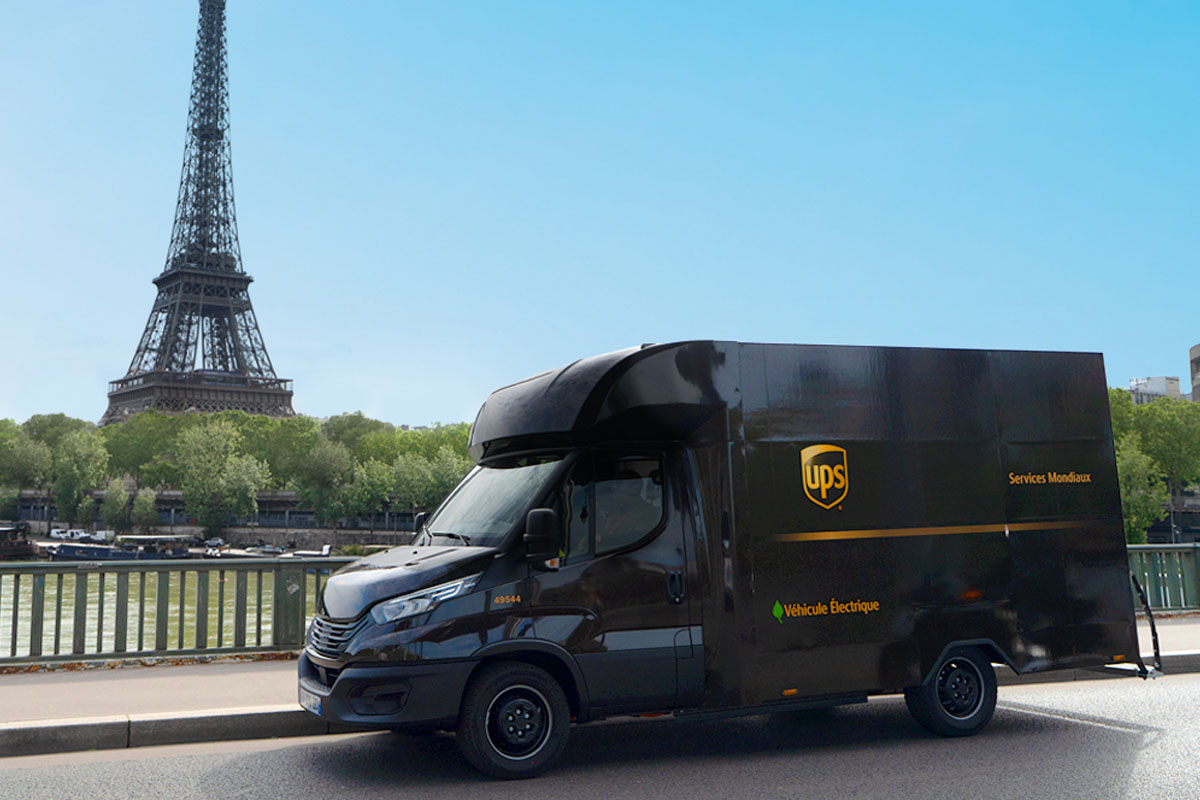 UPS adds 100 Iveco eDaily to its delivery fleet in Paris - electrive.com