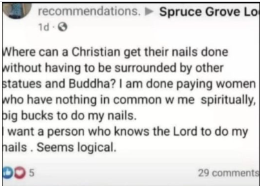 Where Would Jesus Get His Nails Done?