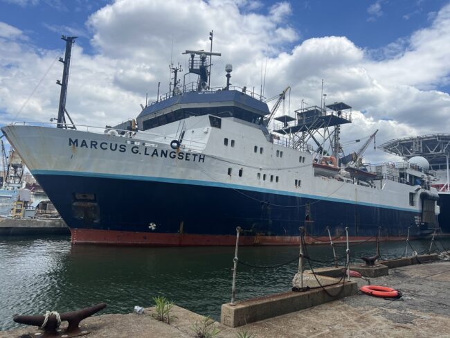 Only 270 Million Square Kilometers to Go: The R/V Marcus G. Langseth Helps Map the World’s Oceans